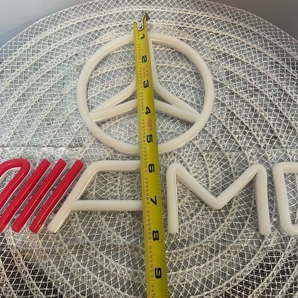 AMG Mercedes Benz LED Neon Wall Sign NWT - Picture 10 of 13